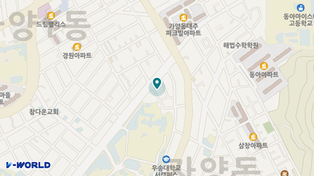 가은실버홈 위치 지도