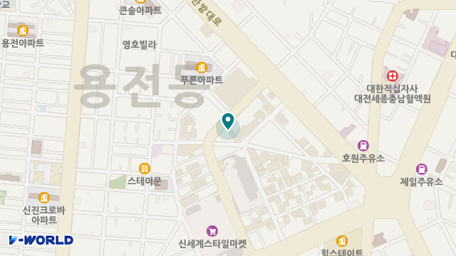 대전요양원 위치 지도