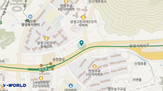 파나마실버케어 위치 지도