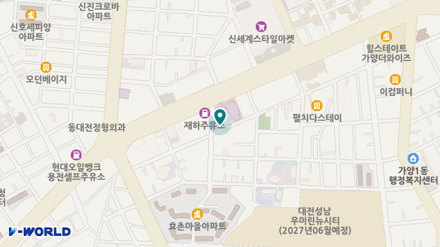 한국요양원 위치 지도