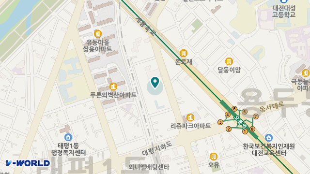 평화가득함요양원 위치 지도
