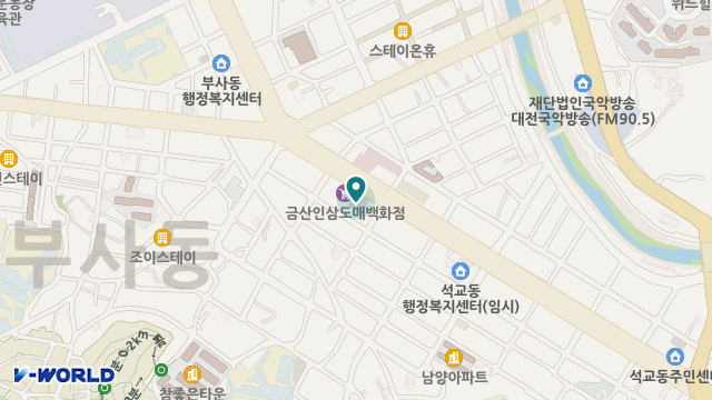 세일요양원 위치 지도