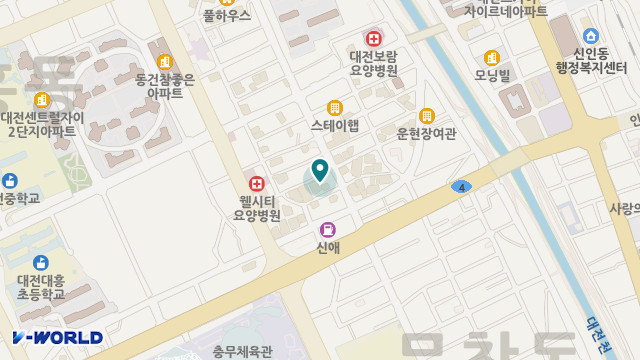 안심요양원 위치 지도