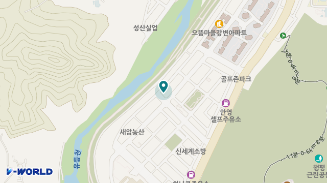 행복마을 노인요양원 위치 지도