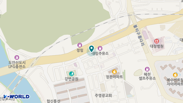 봄빛노인요양원 위치 지도