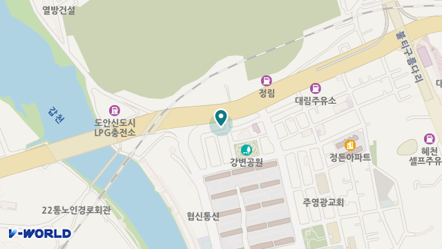 인제노인요양원 위치 지도