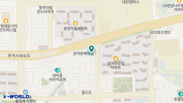 관저요양원 위치 지도
