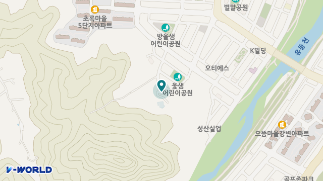 유앤아이너싱홈II 위치 지도