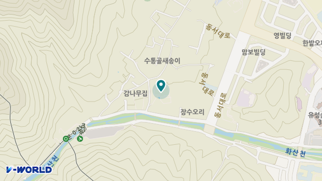 선우치매센타 위치 지도