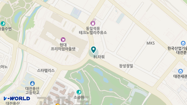 에덴실버타운 위치 지도