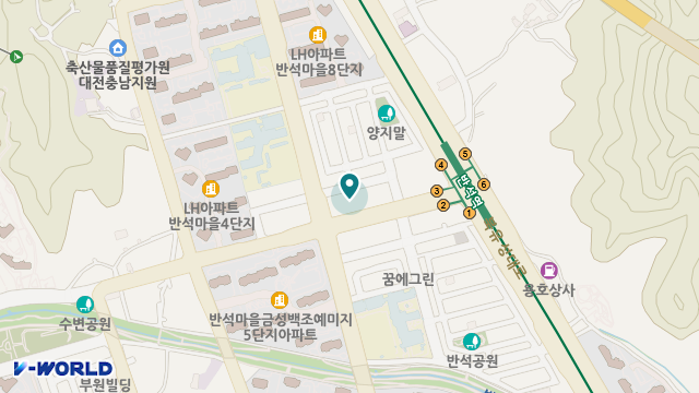 고운마음반석요양원 위치 지도