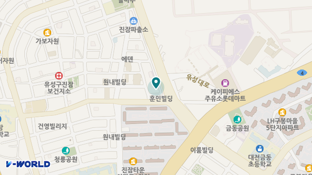 서대전요양원 위치 지도