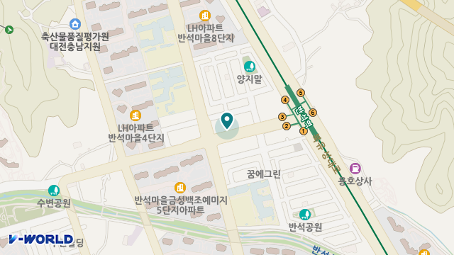새봄요양원 위치 지도