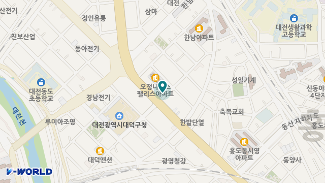 여명실버케어센터 위치 지도