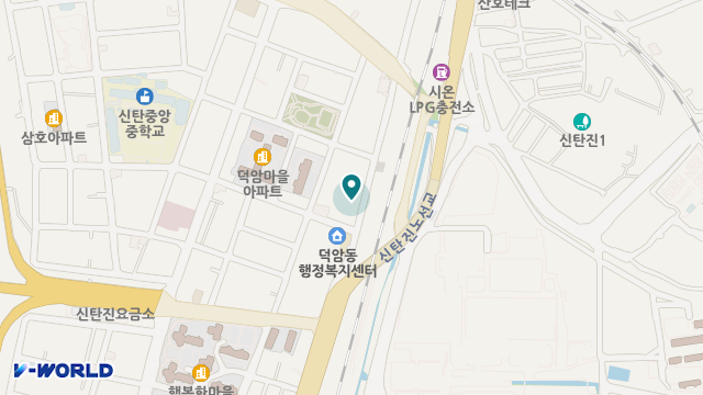 대덕요양원 위치 지도