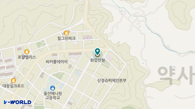 A+백정애건강실버타운 위치 지도