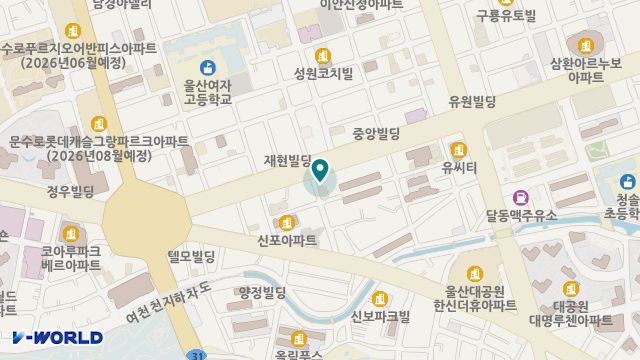 공업탑요양원 위치 지도
