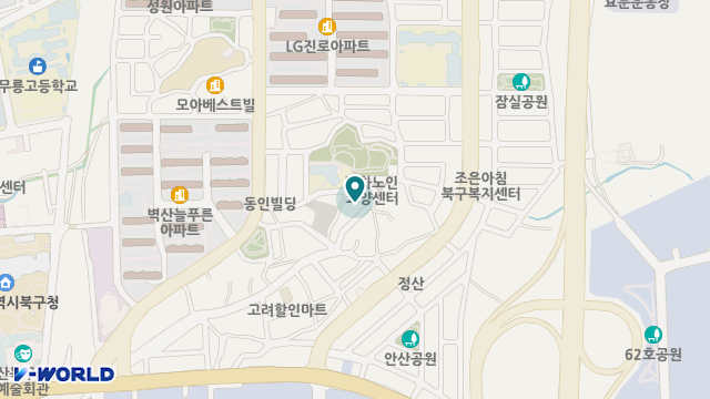 울산현대요양원 위치 지도