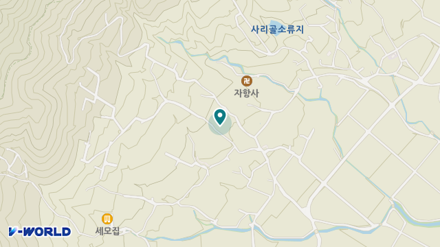 따뜻한실버홈 위치 지도
