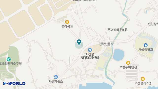 서생실버홈 위치 지도