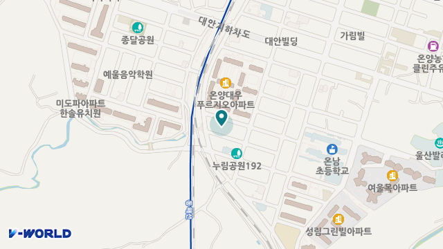 민들레실버요양원 위치 지도