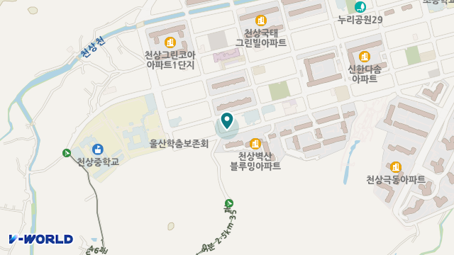 울산호수요양원 위치 지도