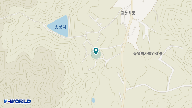 세종실버타운 평강요양원 위치 지도