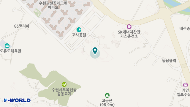중앙요양원 위치 지도