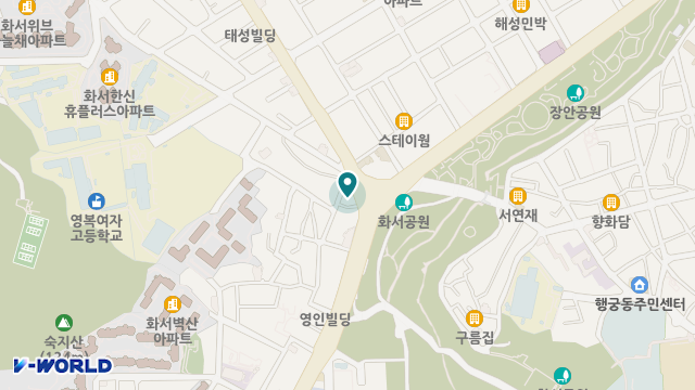 수원은빛요양원 위치 지도