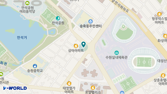 행복나라 노인전문요양센터 위치 지도