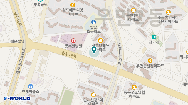 화단길요양원 위치 지도