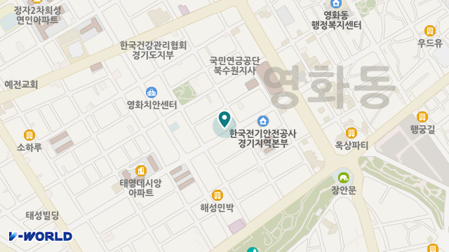 장안요양원 위치 지도