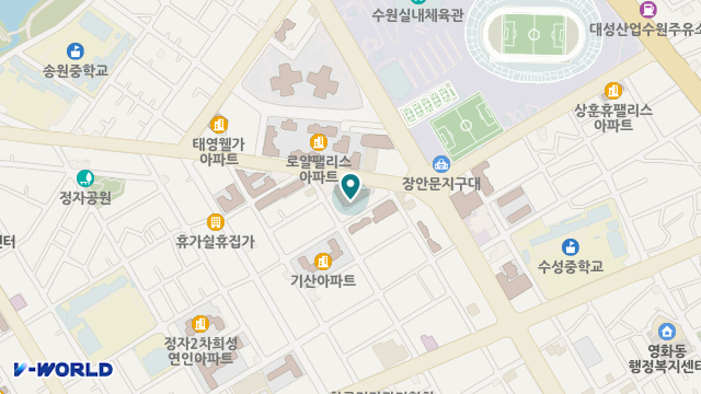 수원어르신간호센터 위치 지도
