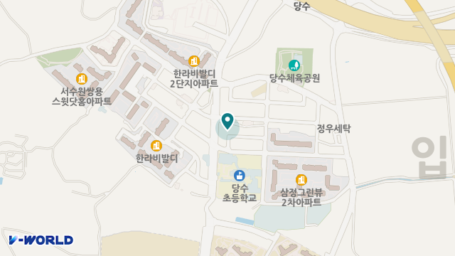 민들레요양원2 위치 지도