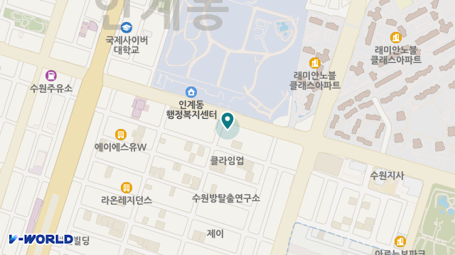 주식회사 수원시니어 행복한요양원 위치 지도