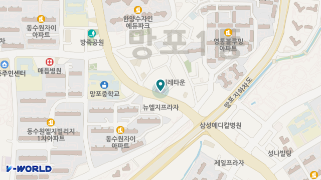 현대노블카운티 위치 지도