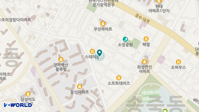 수원우리요양원 위치 지도