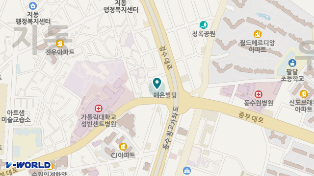 센트럴시니어스요양원 위치 지도