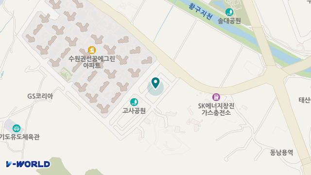 사랑꽃요양원 위치 지도