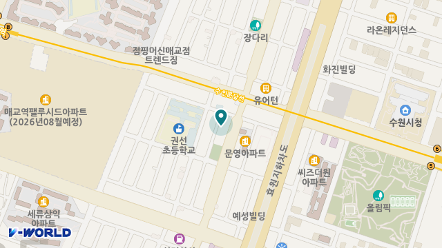 늘봄실버밸리 위치 지도