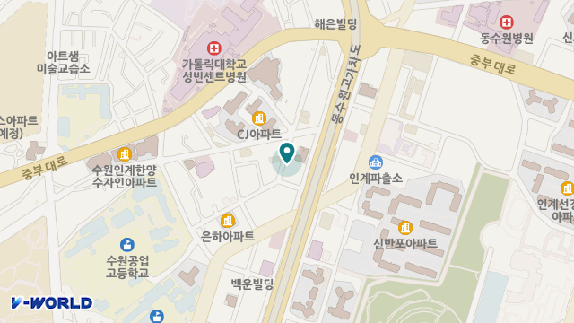 동수원실버빌 요양원B 위치 지도