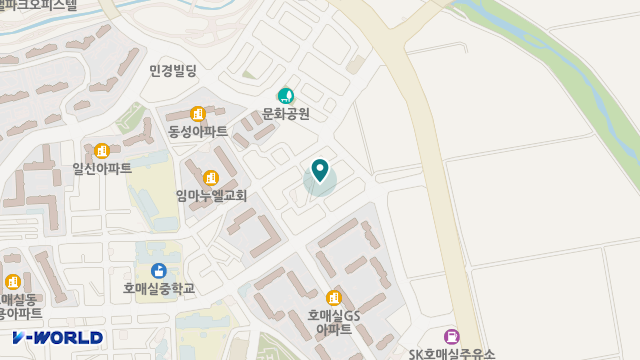호매실요양원 위치 지도
