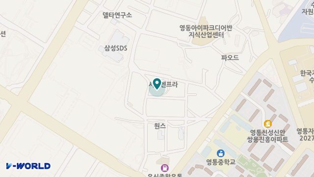 봄날요양원 2관 위치 지도