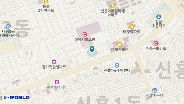 성남요양원 위치 지도