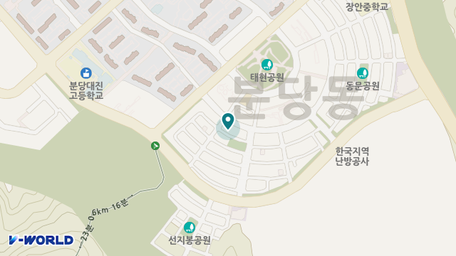 더힐링요양원 위치 지도