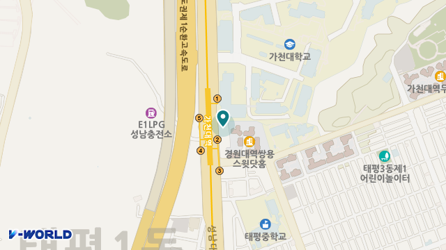 가천효요양원 위치 지도