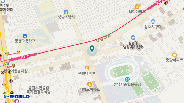 괜찮은 요양원 위치 지도