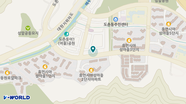 분당 시온의집 위치 지도