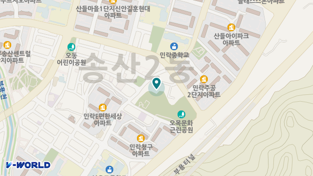 나눔의샘전문요양원 위치 지도