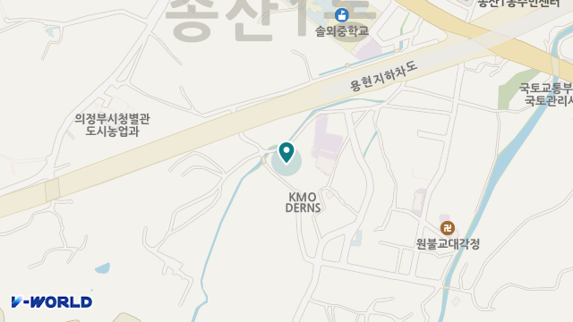 의정부소망노인요양원 위치 지도